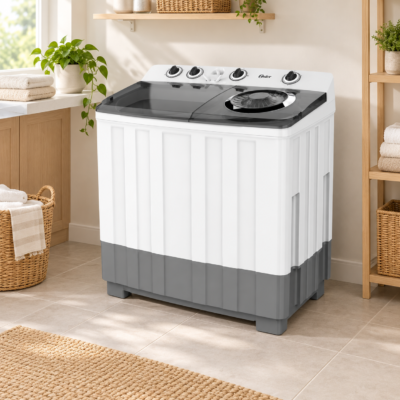 Lavadora semi automática Oster 17 kg blanca